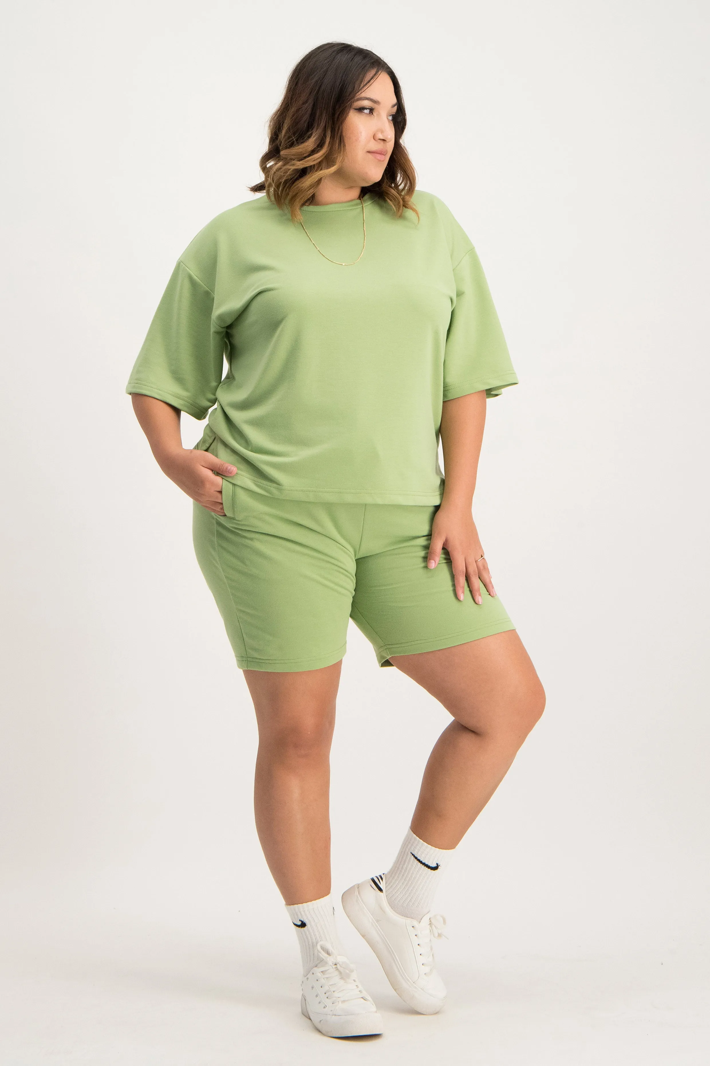 Oversized Short Sleeve Pullover