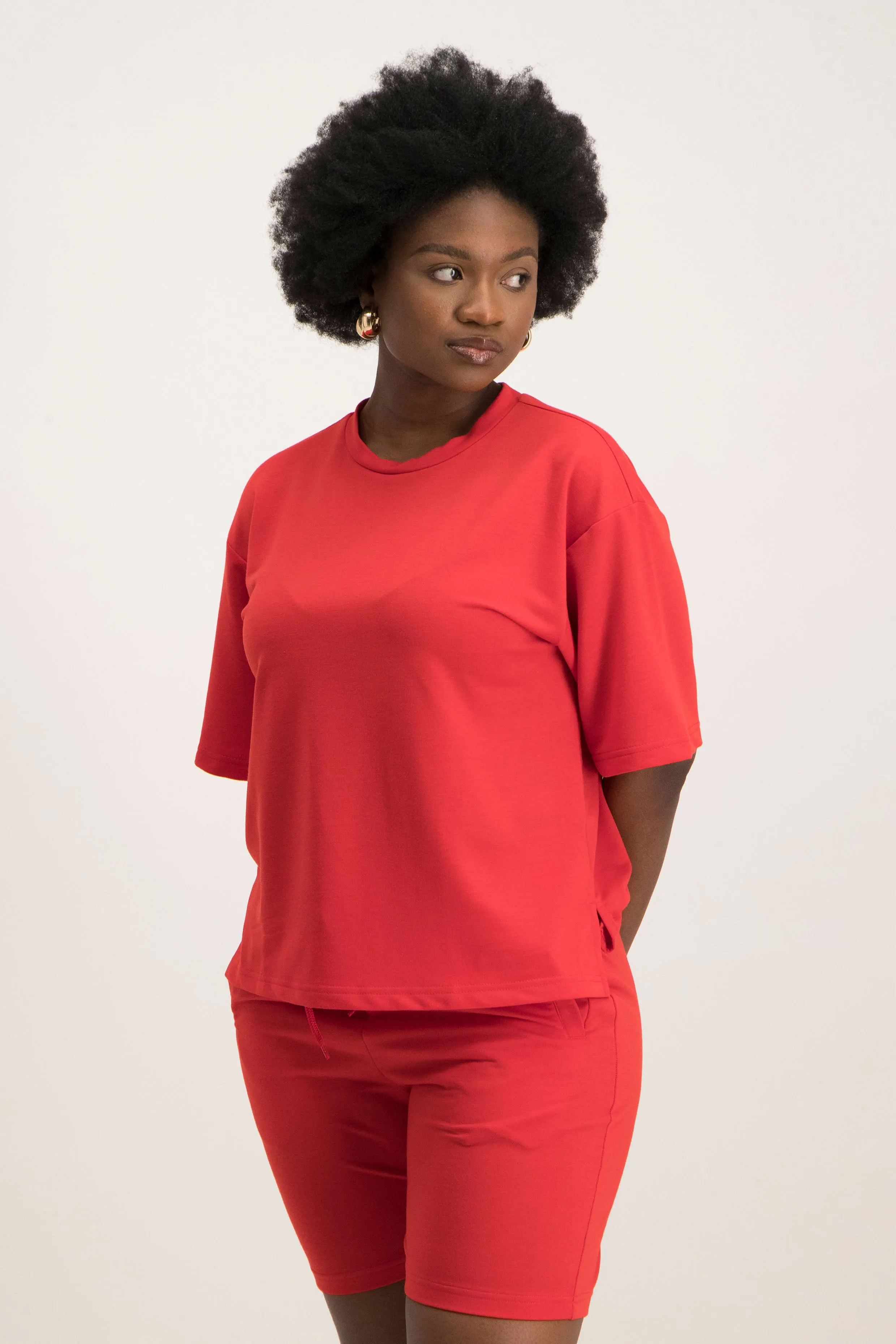 Oversized Short Sleeve Pullover