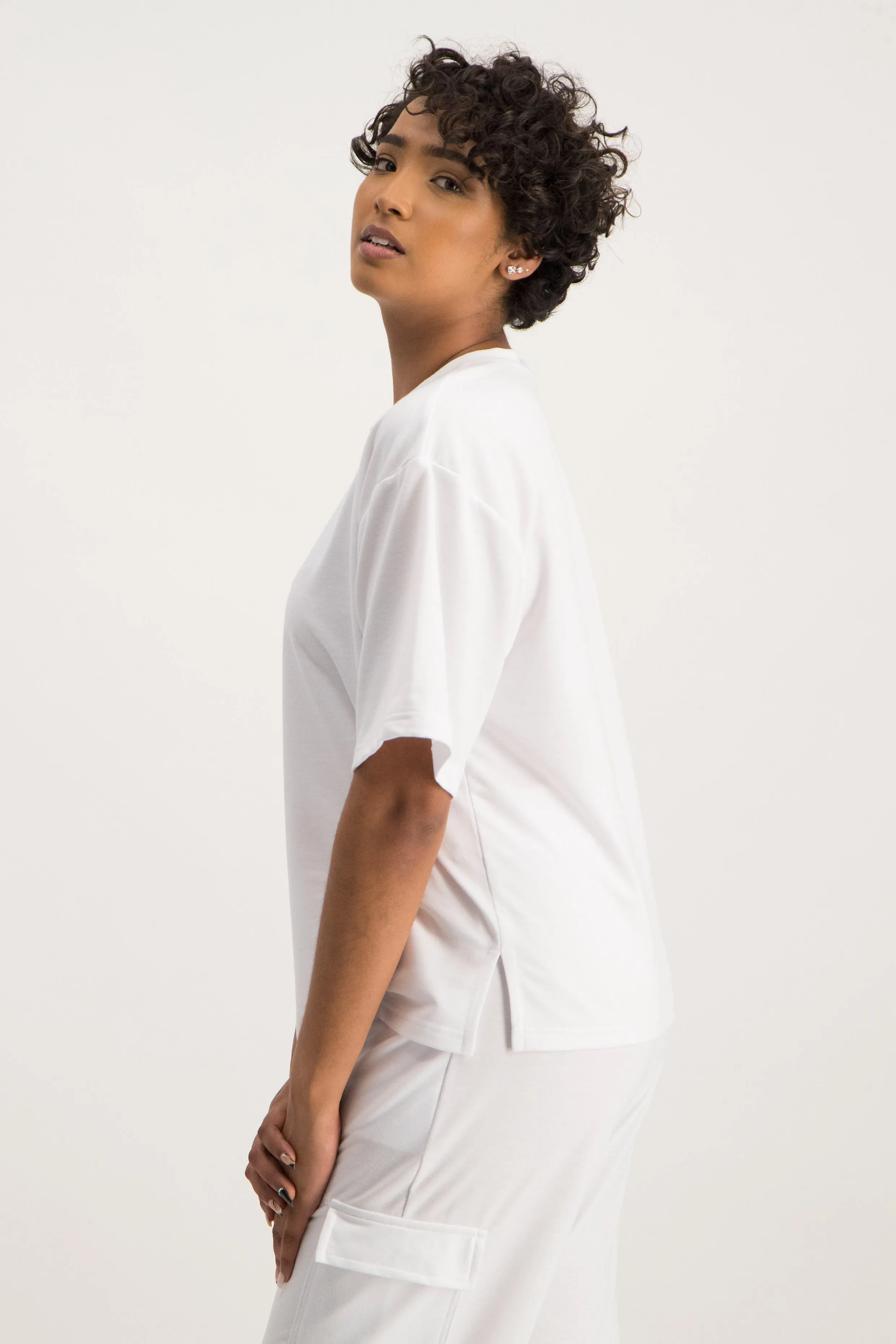 Oversized Short Sleeve Pullover