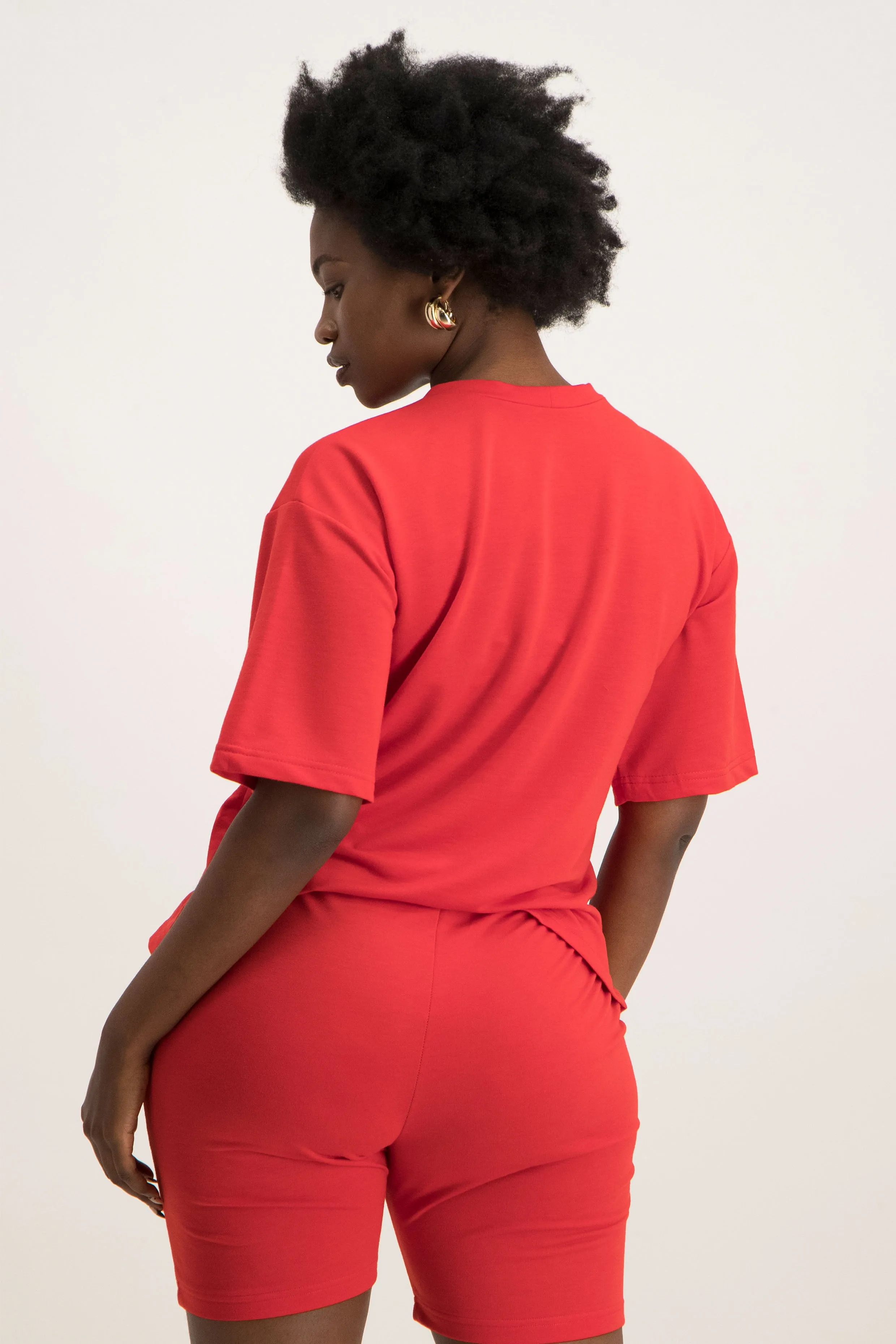 Oversized Short Sleeve Pullover