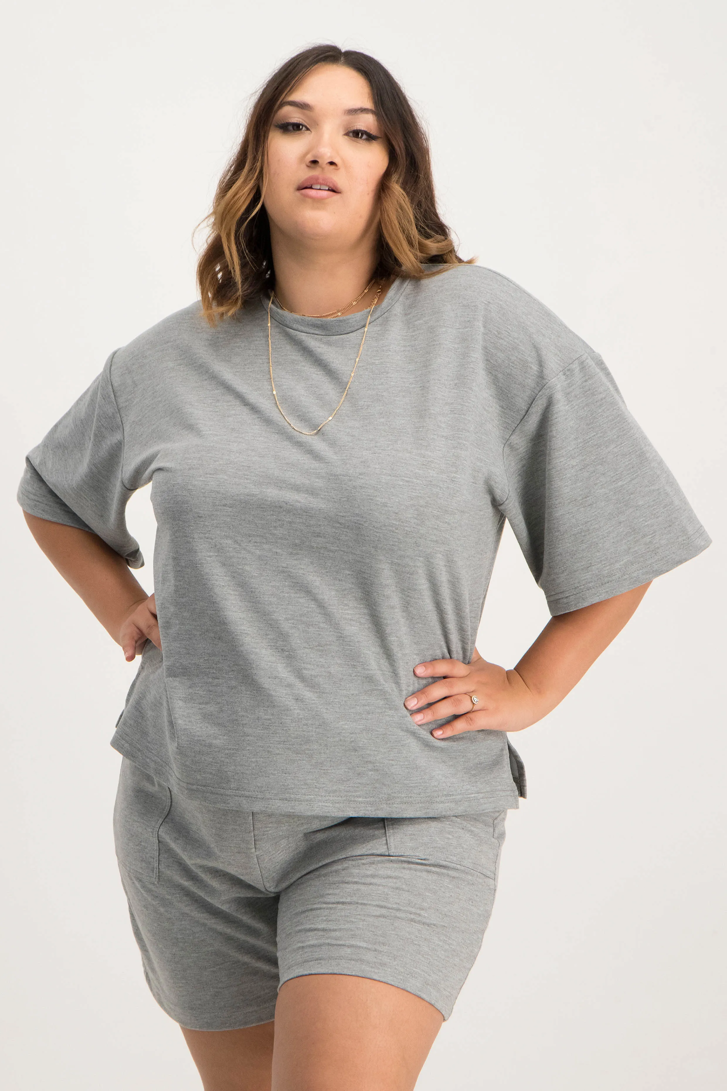 Oversized Short Sleeve Pullover