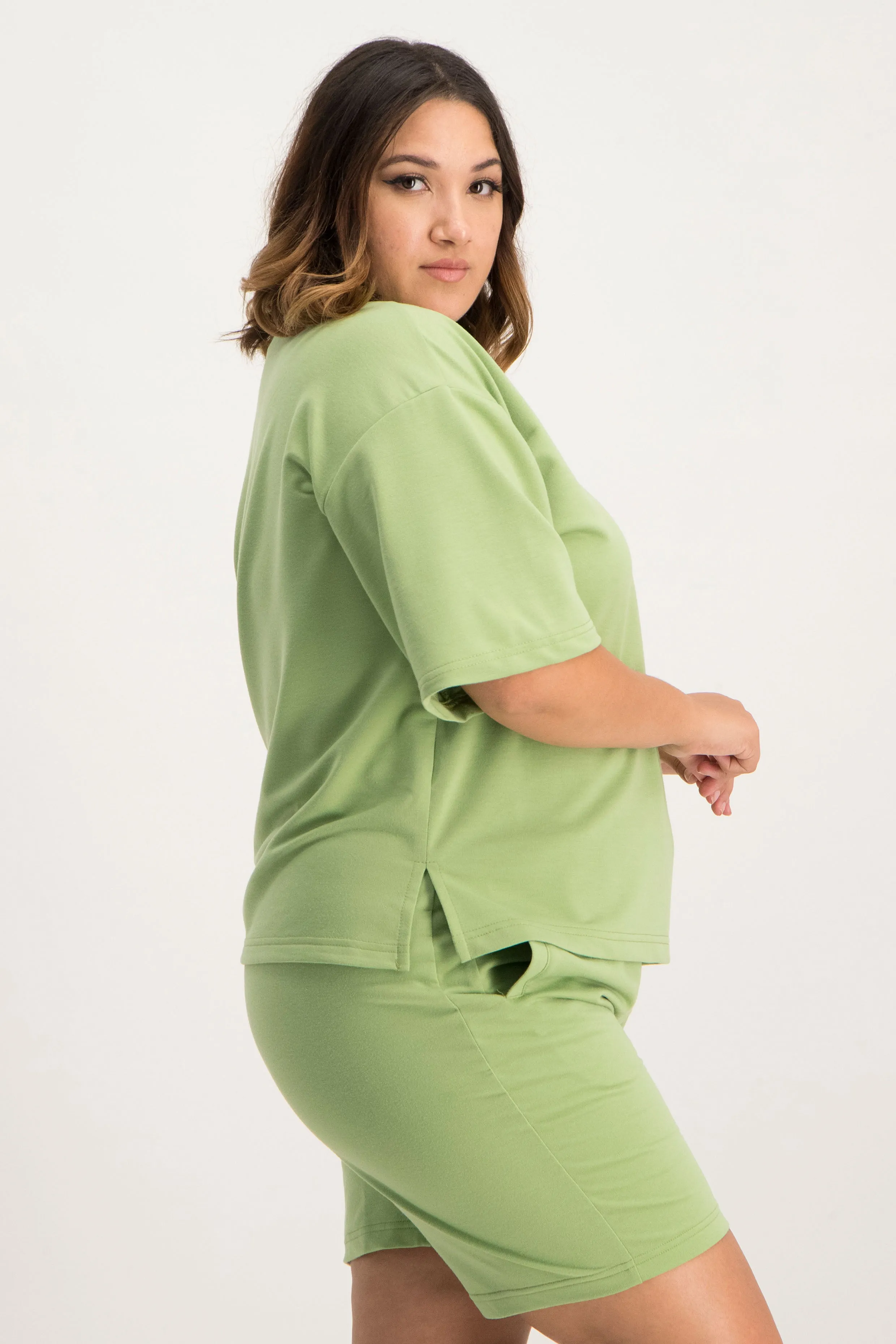 Oversized Short Sleeve Pullover