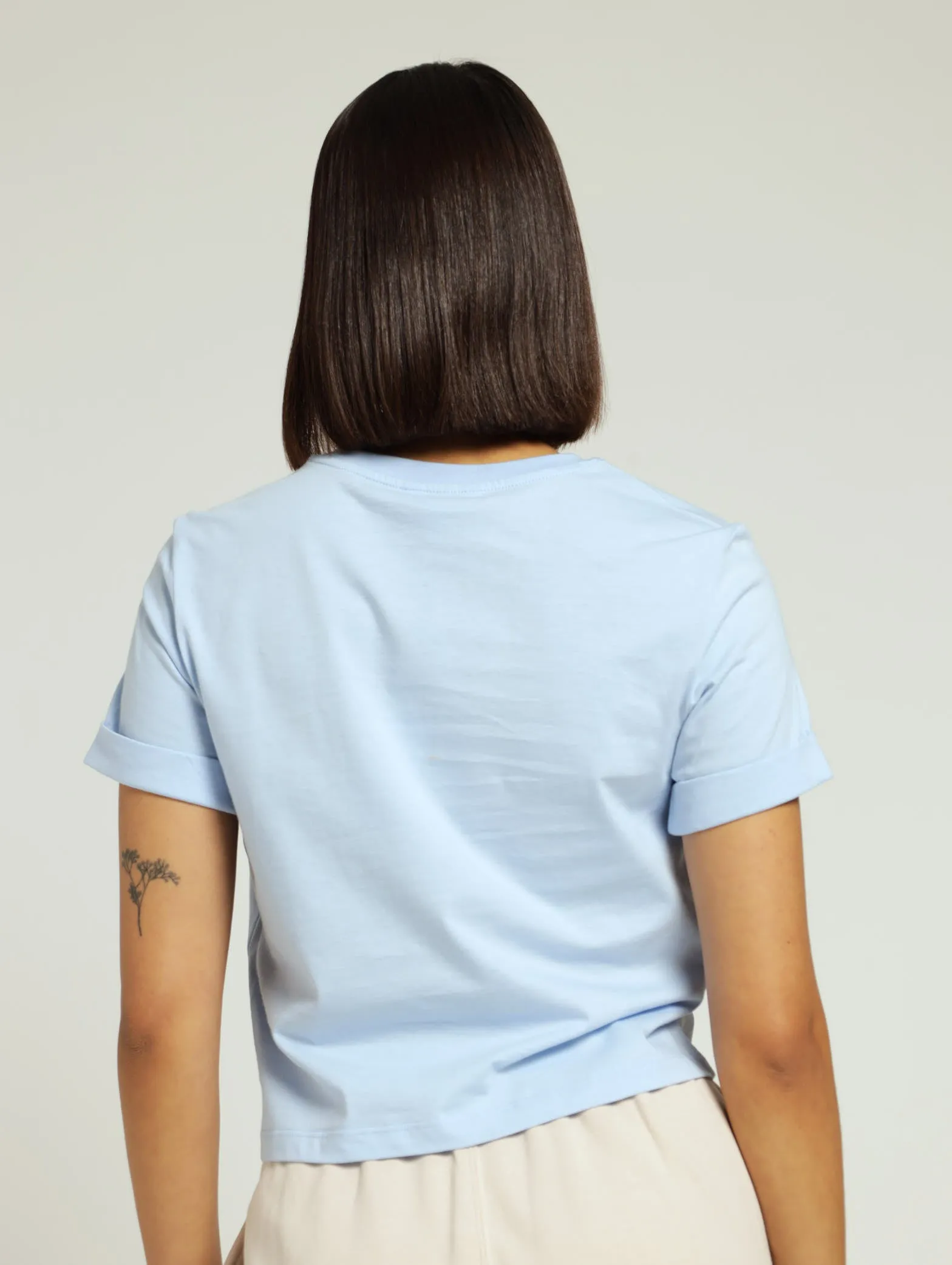 Pamala Basic Logo Tee - Blue