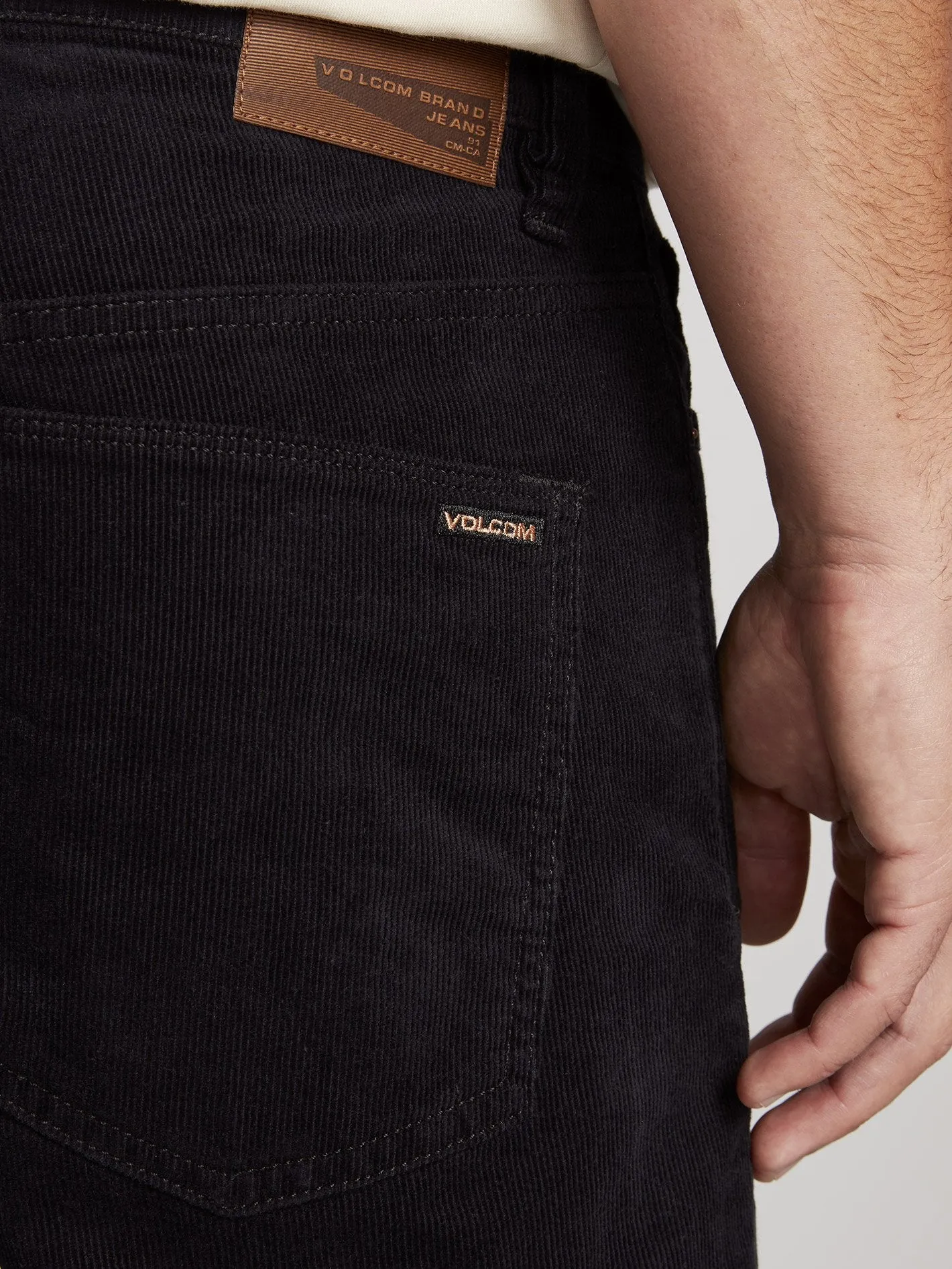 Pantalon Solver 5 Pkt Cord - Black