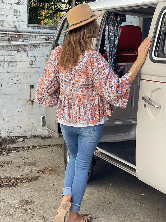 Patched Denim Jeans