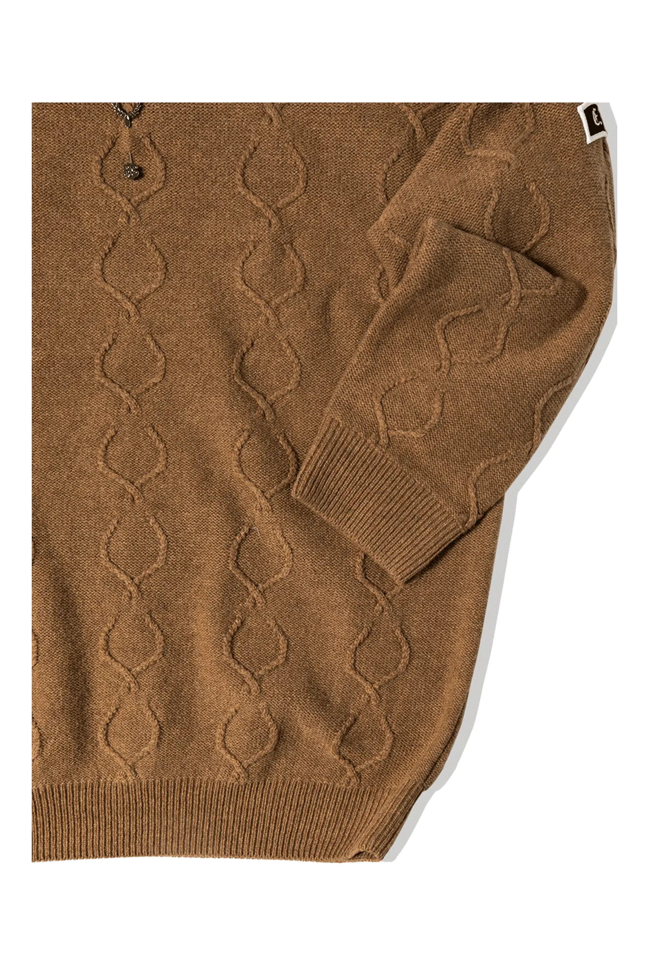 Patched Oversized Jumper