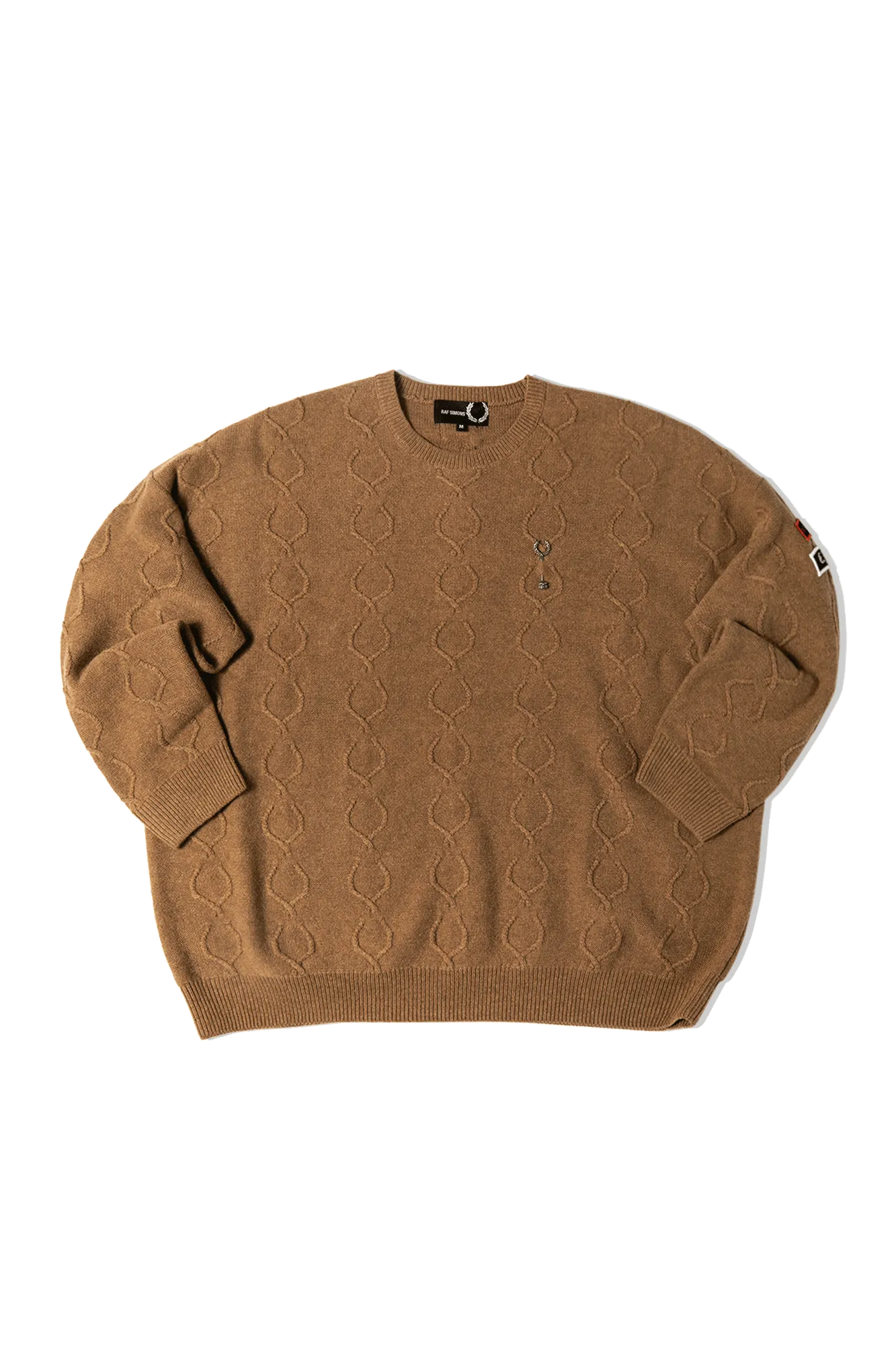 Patched Oversized Jumper