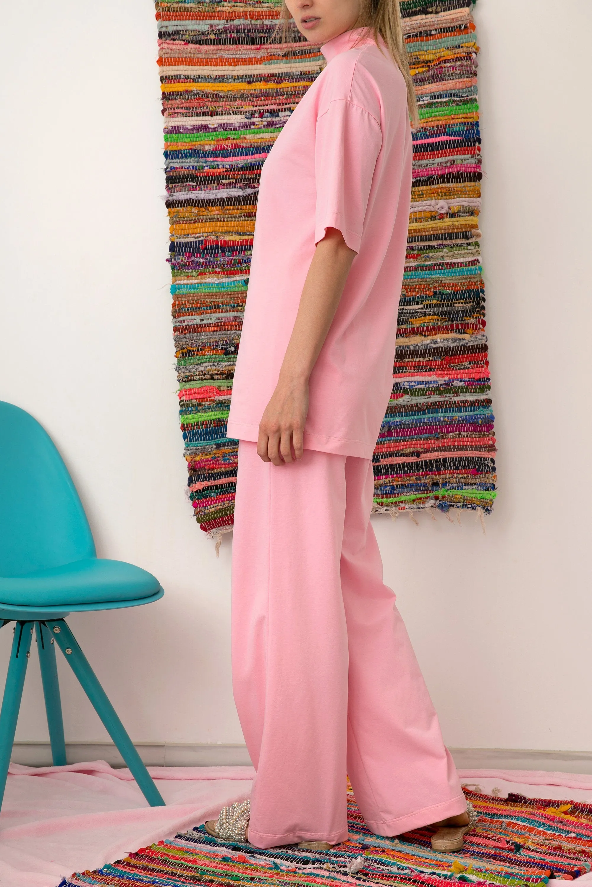Pink Loungewear Set