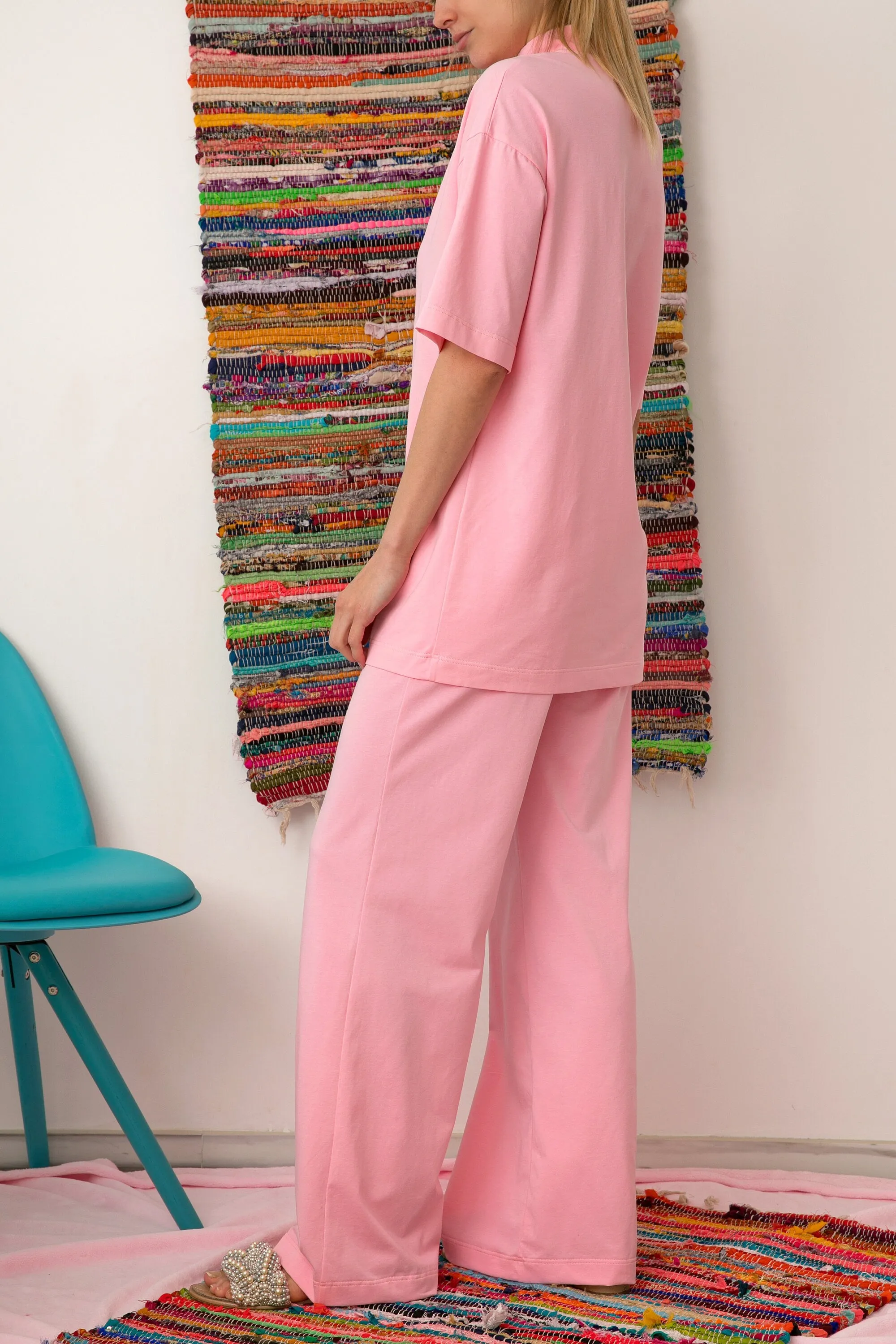 Pink Loungewear Set