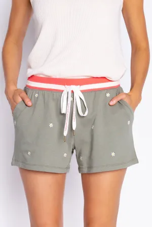 PJ Salvage - Happy Vibes Daisy Shorts