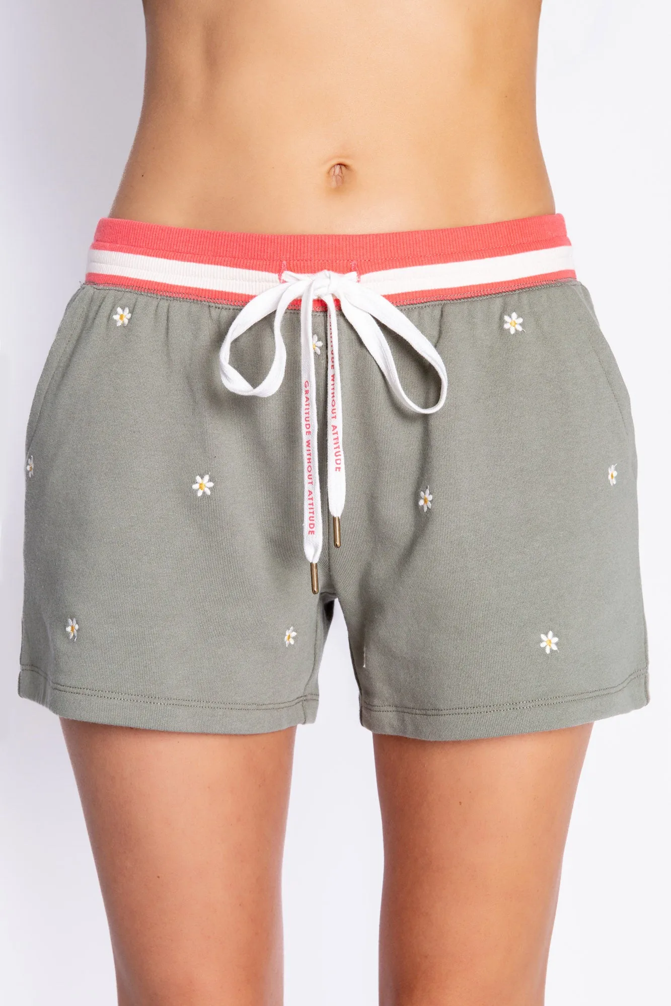PJ Salvage - Happy Vibes Daisy Shorts