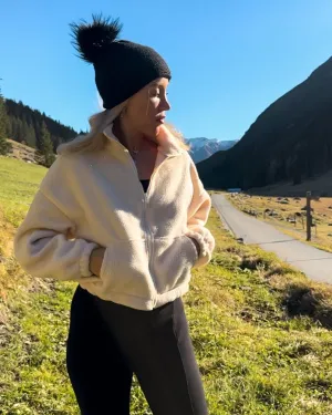 Plüsch Fleece Jacke Jamila
