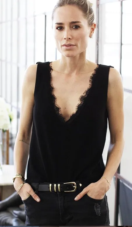 Prada pleated cotton top Size 8UK
