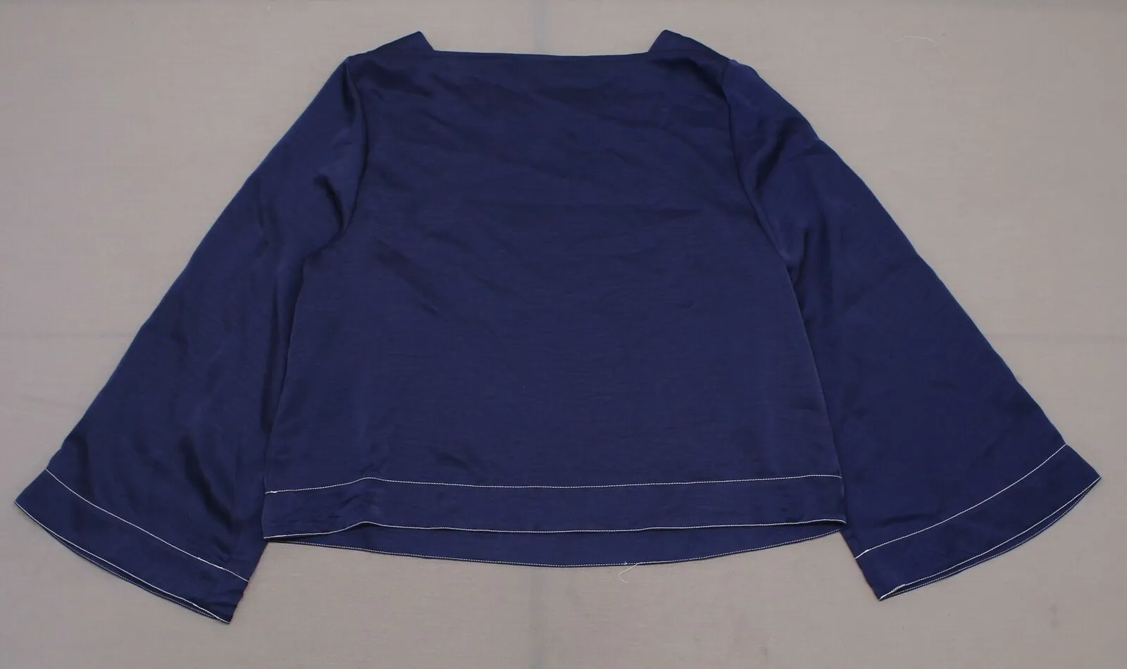 Prologue Women's Long Wide Sleeve Square Neck Blouse Shirt Top