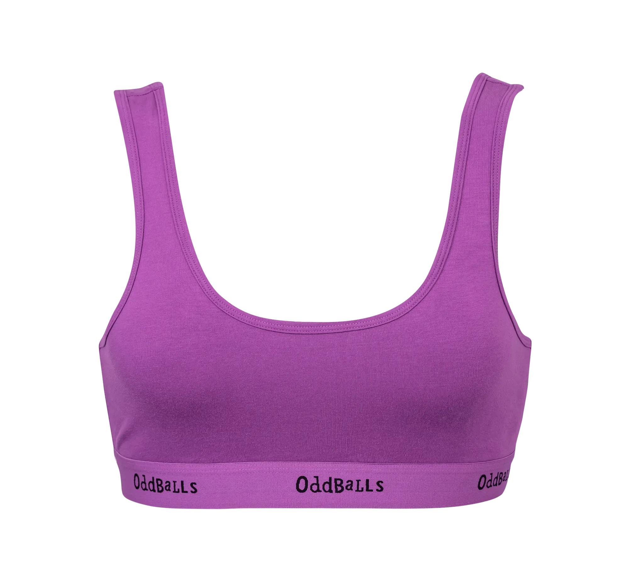 Purple & Black - Ladies Bralette