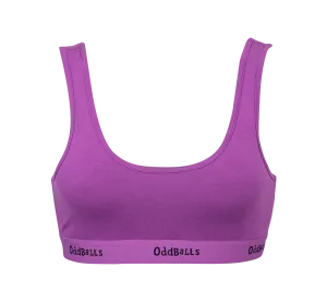 Purple & Black - Ladies Bralette