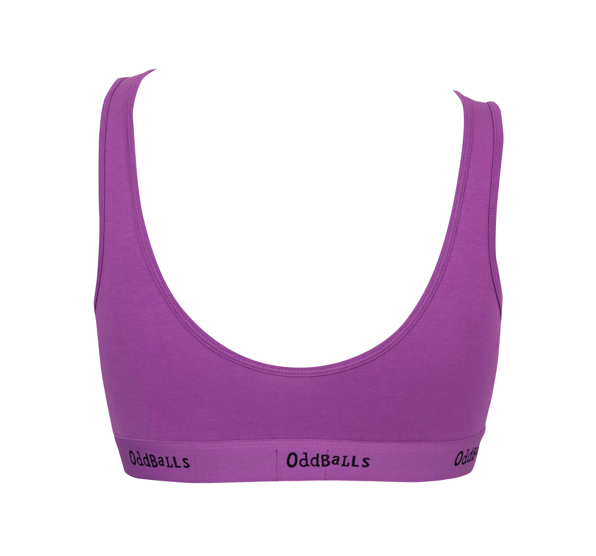 Purple & Black - Ladies Bralette