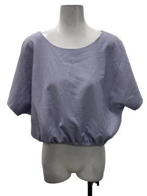 Purple Crop Basic Top