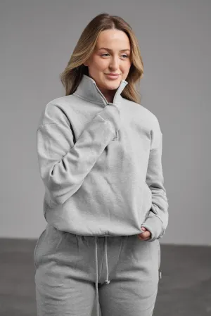 Quarter Zip - Cloudy