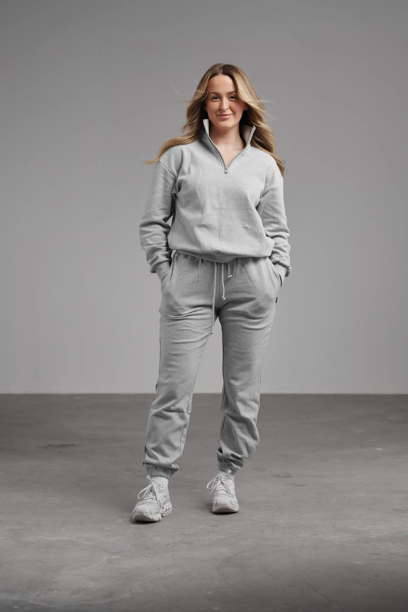 Quarter Zip - Cloudy