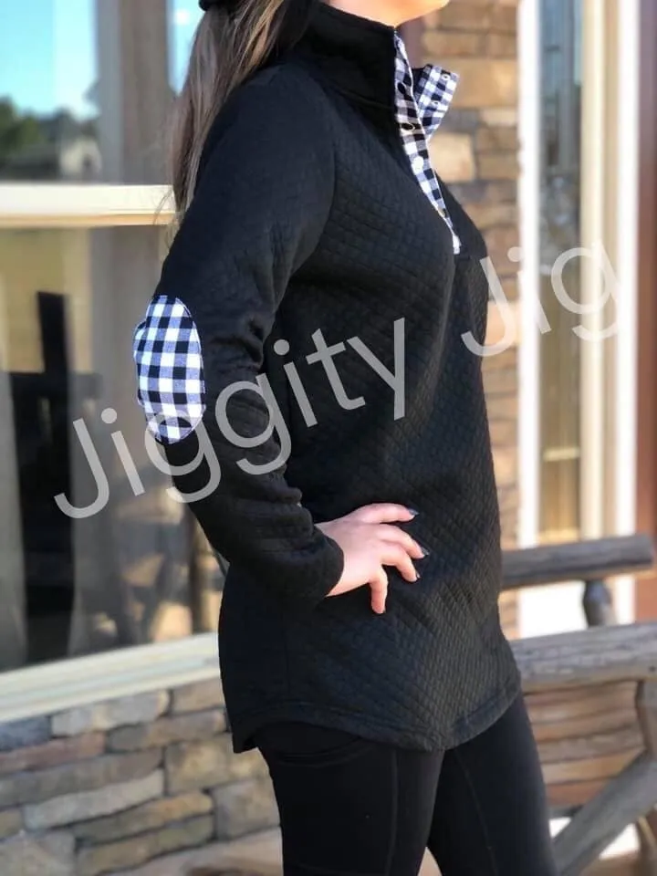 Quilted Pullover