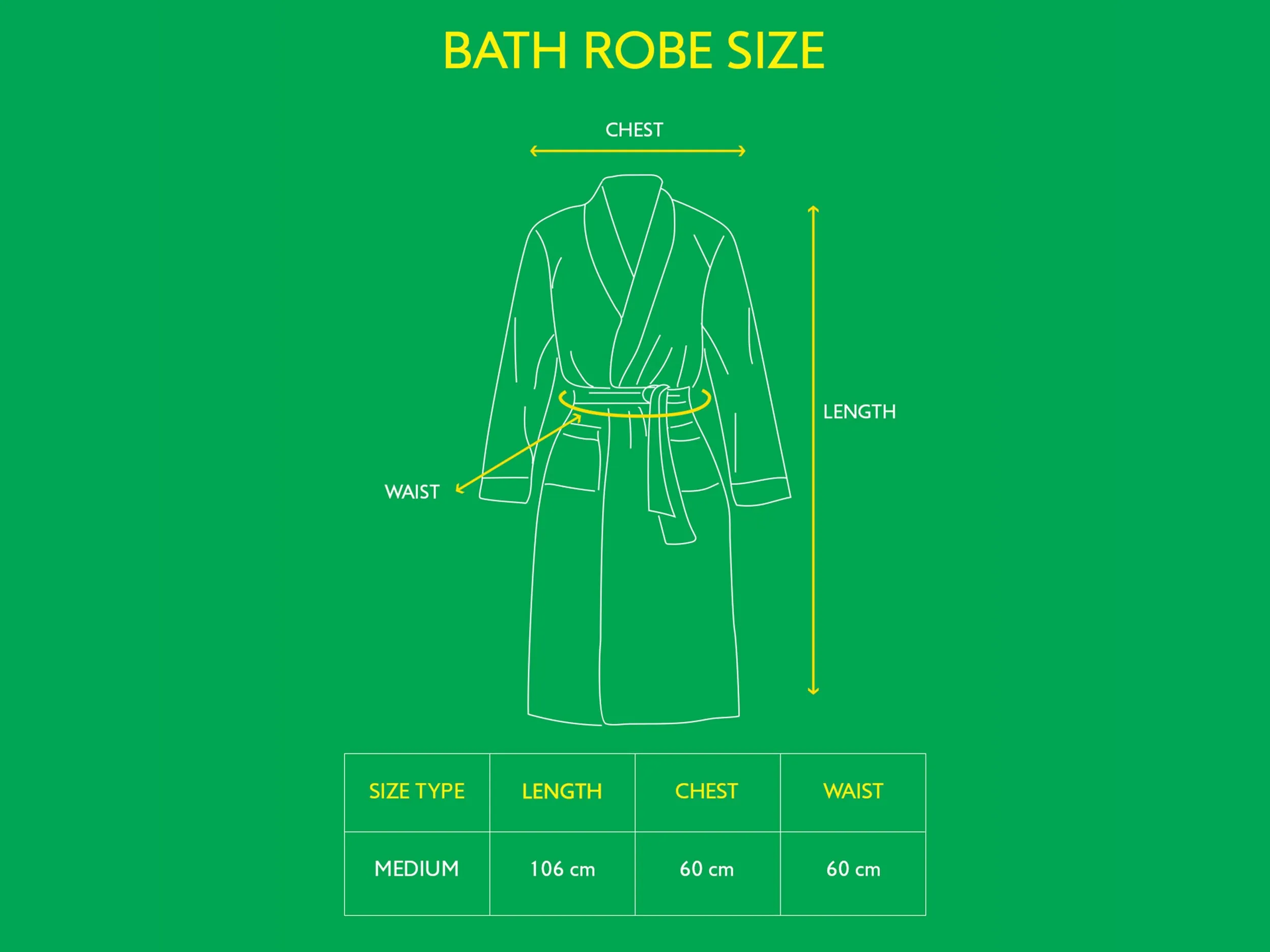 Rainbow 100% Cotton Bathrobe