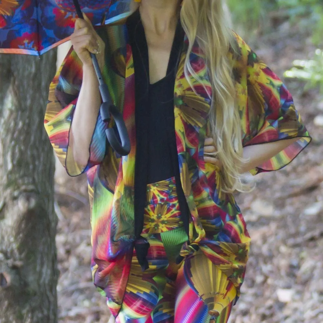 Rainbow - Balloon Kimono