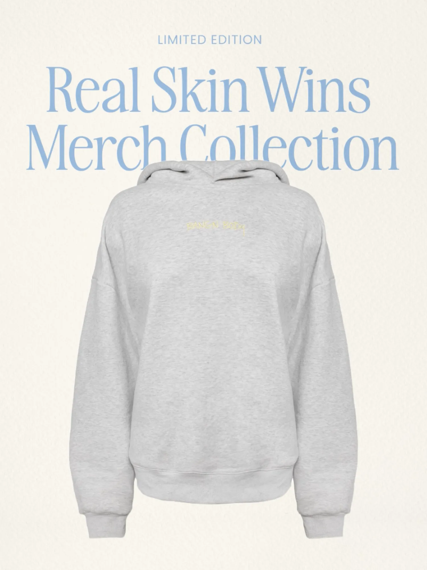 Real Skin Wins - Oversized Hoodie