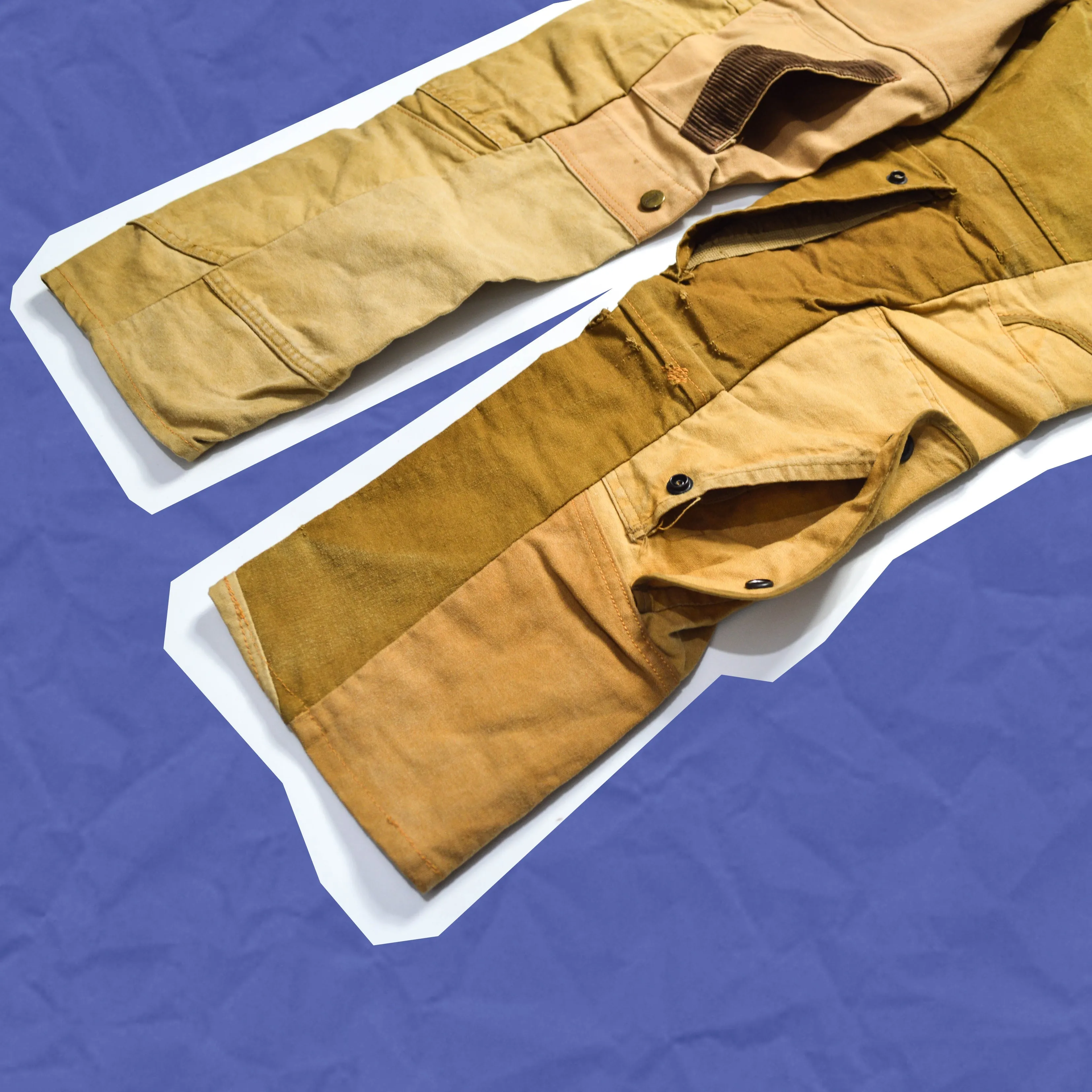 Rebuild Heavy Patchwork Cargo Pants (34)