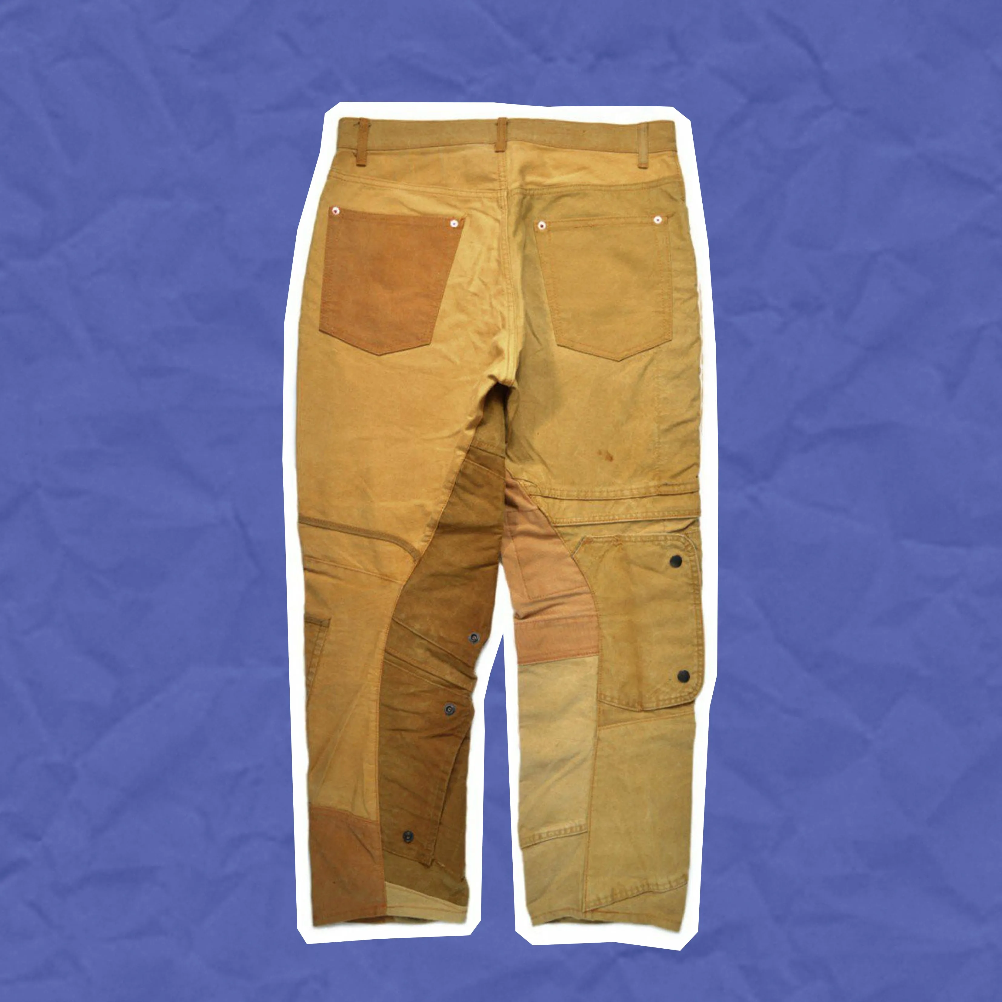 Rebuild Heavy Patchwork Cargo Pants (34)