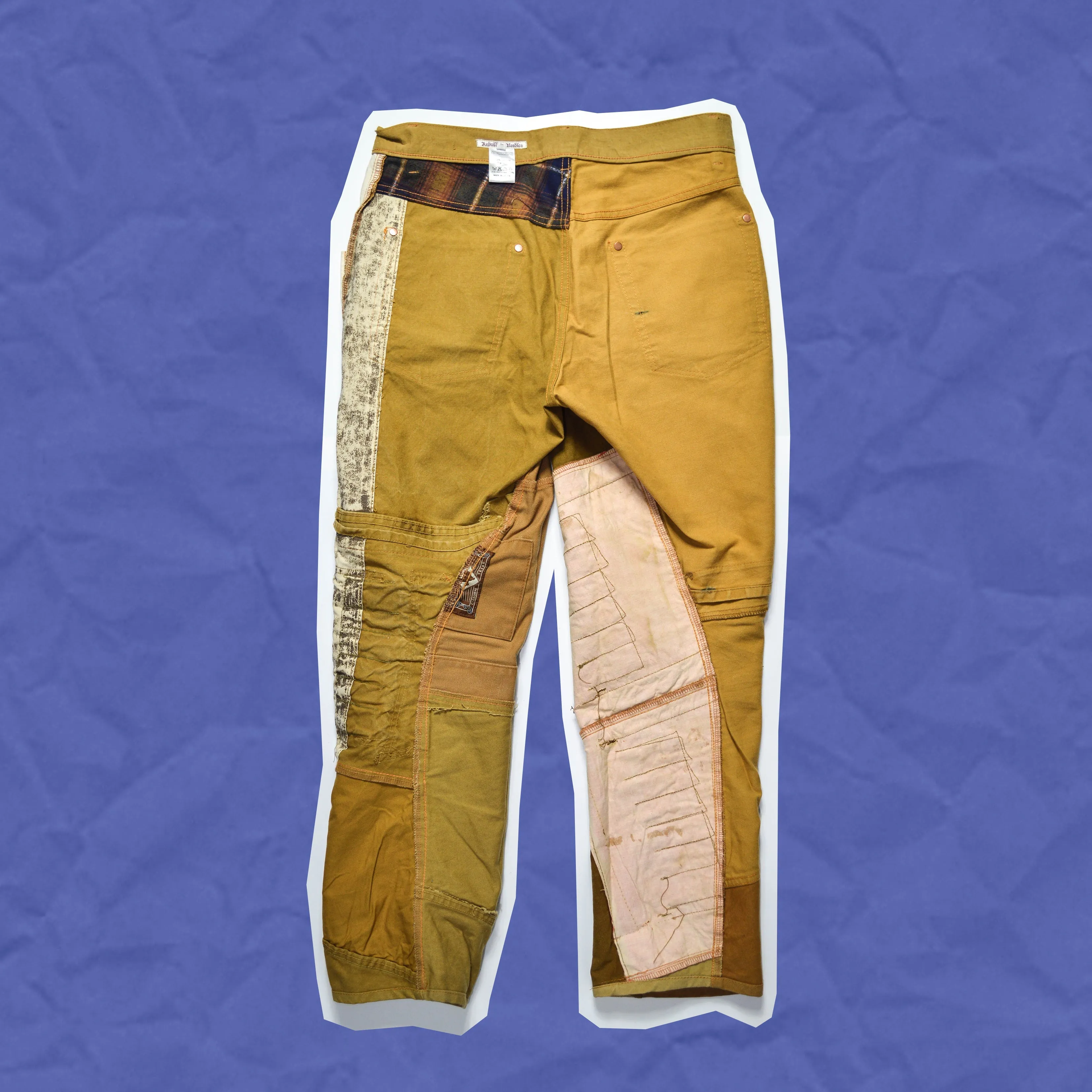 Rebuild Heavy Patchwork Cargo Pants (34)