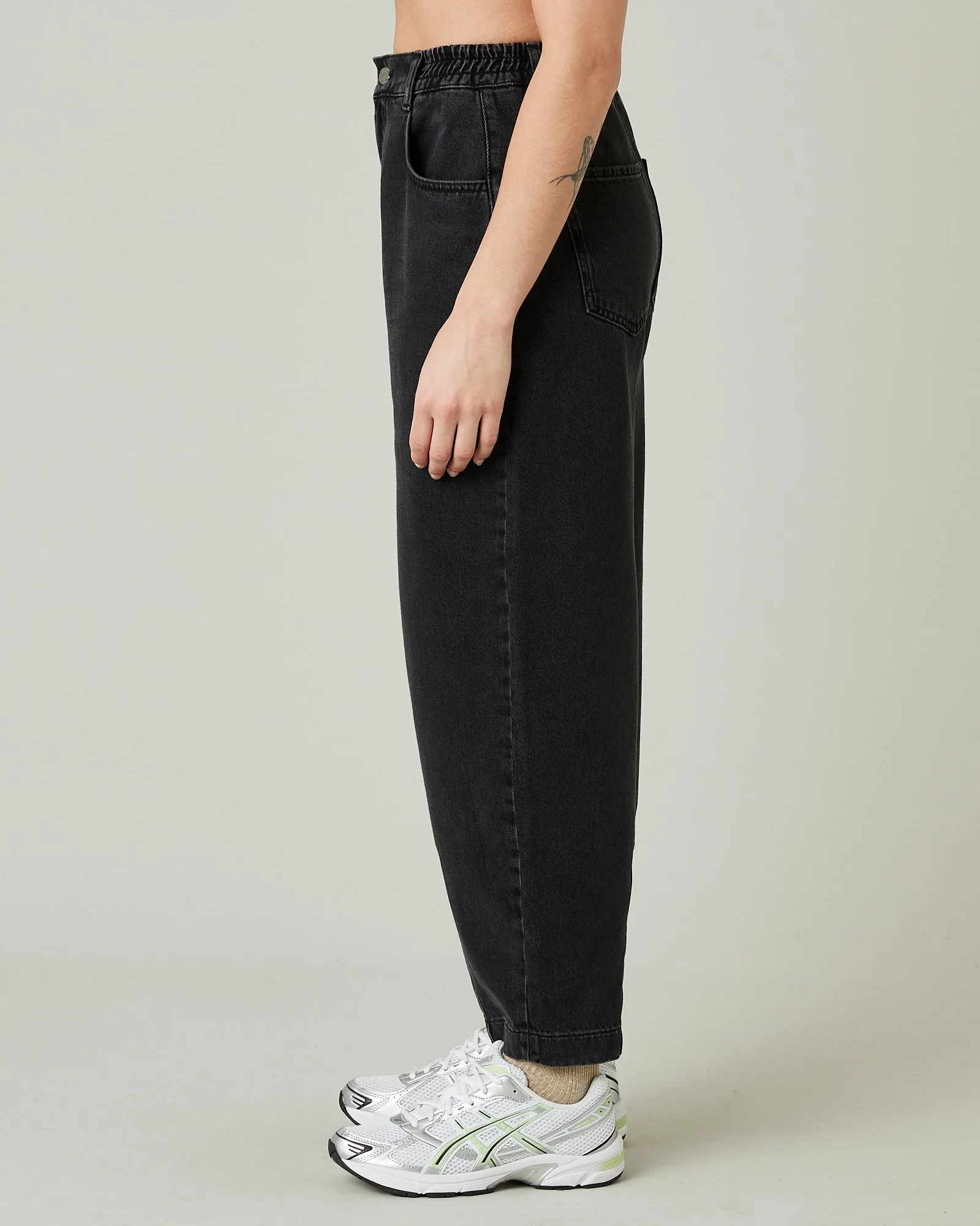 Remi Washed Black Denim Jeans