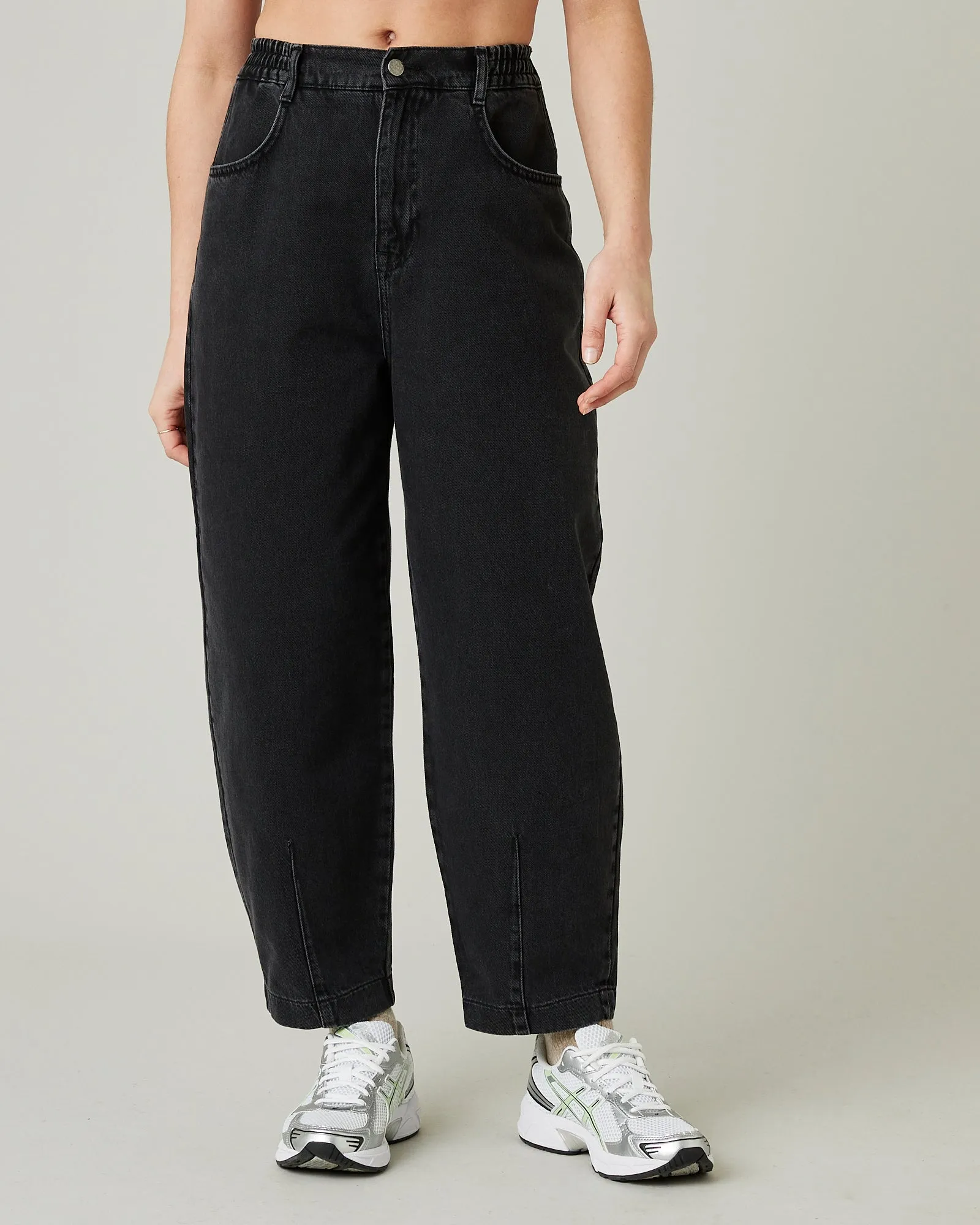 Remi Washed Black Denim Jeans