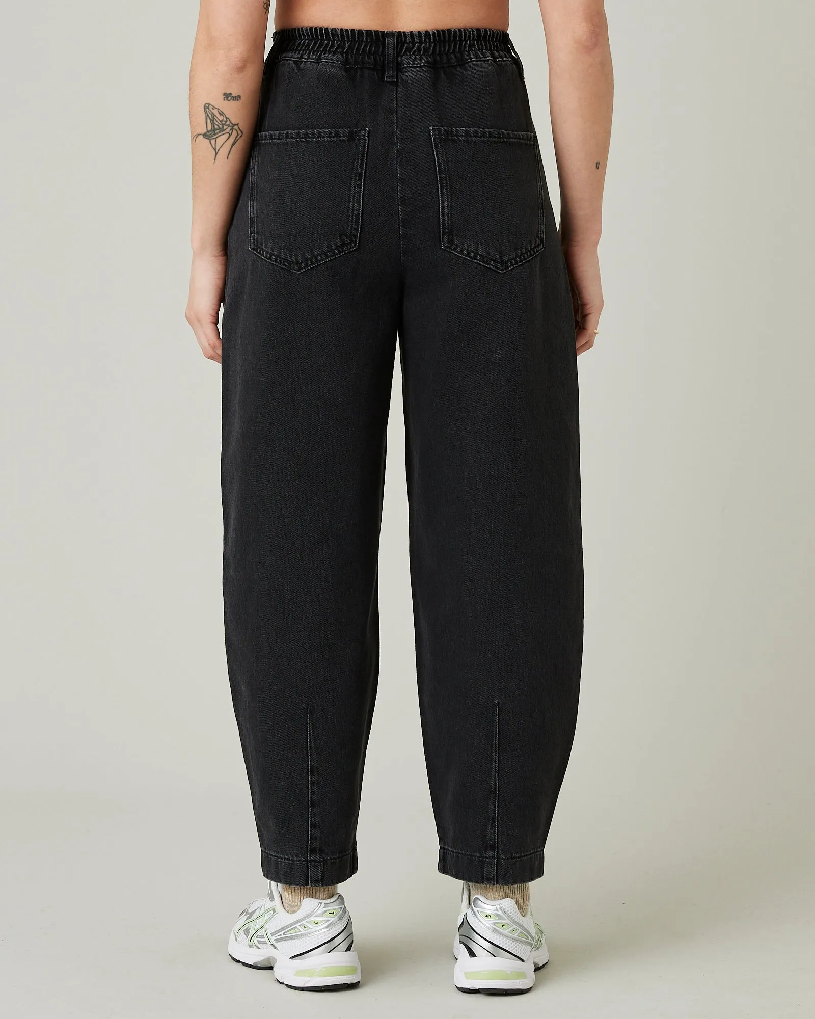 Remi Washed Black Denim Jeans