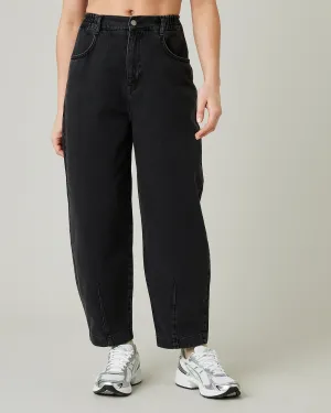 Remi Washed Black Denim Jeans