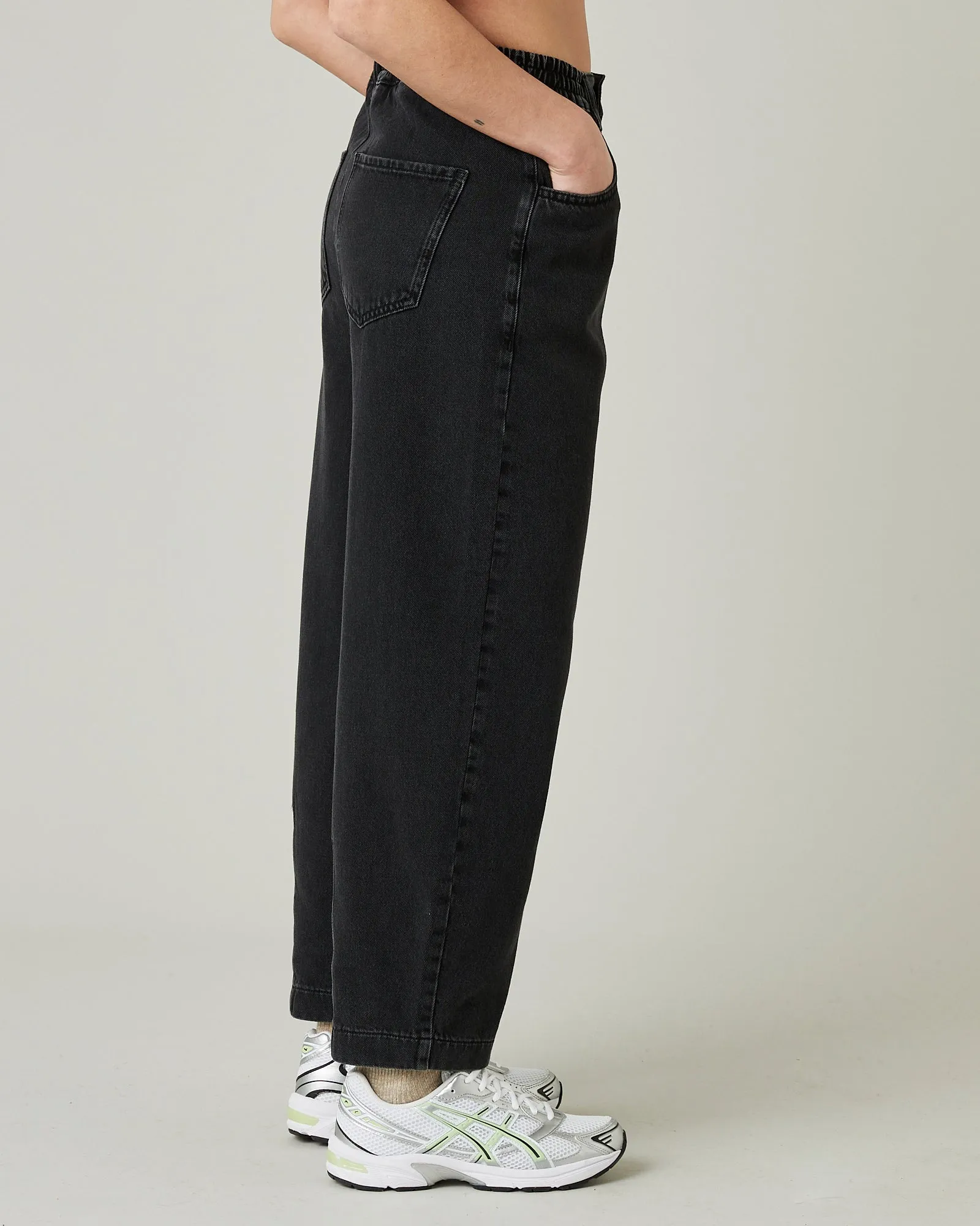 Remi Washed Black Denim Jeans