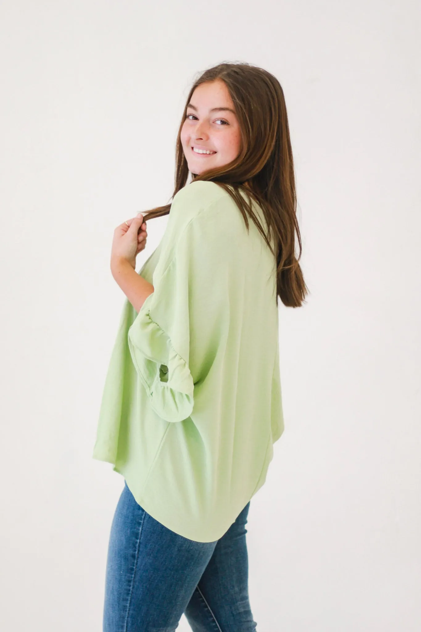 Reminders of You Blouse in Sage
