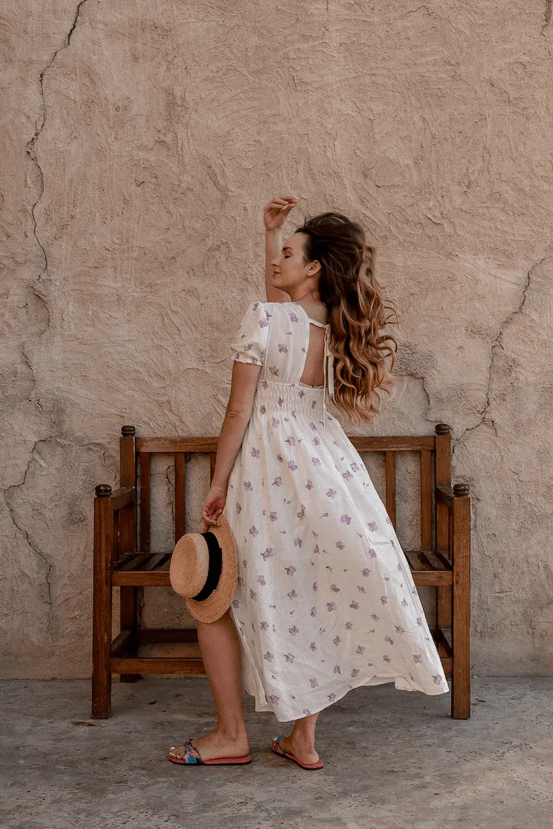 ROSALINE LINEN MIDI