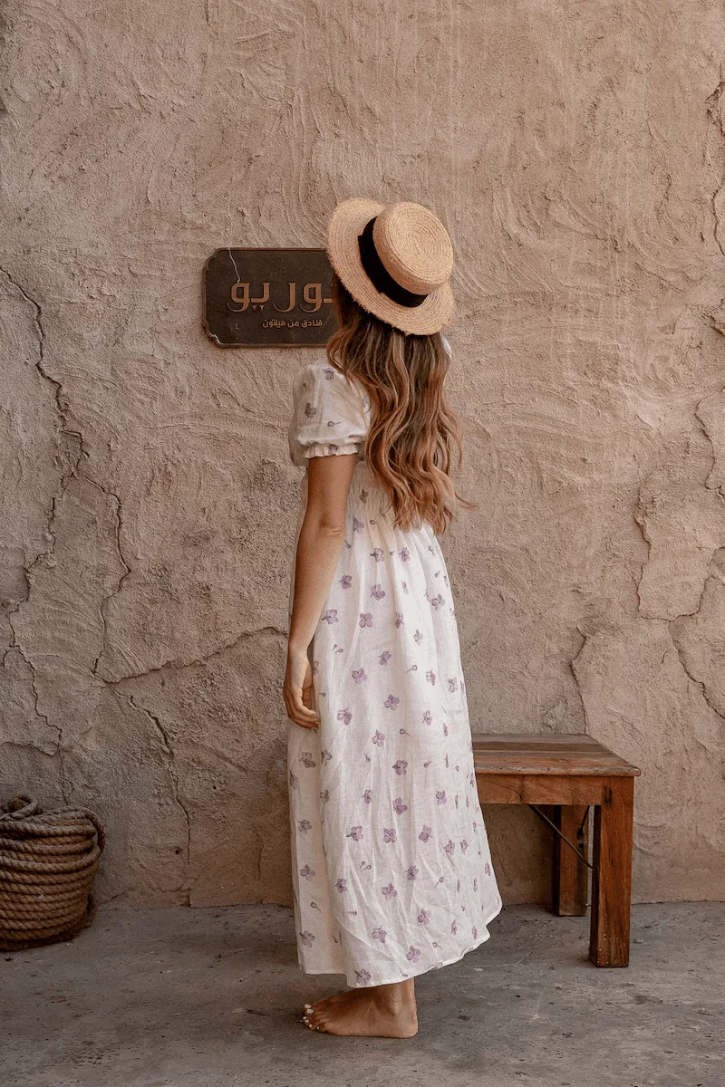 ROSALINE LINEN MIDI
