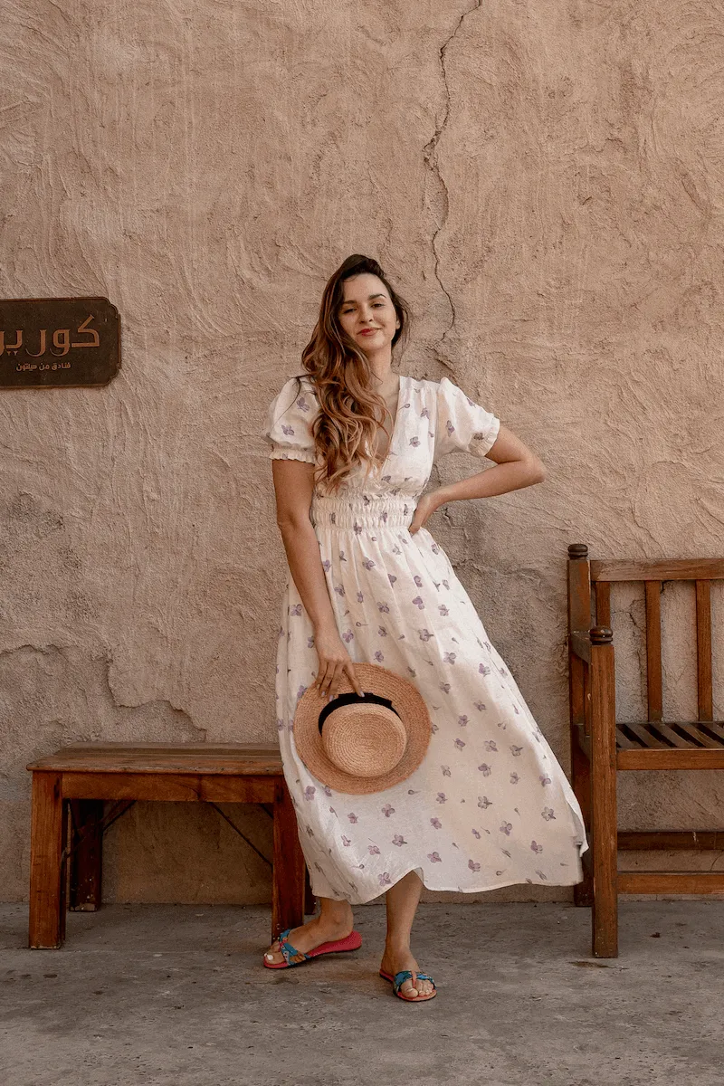ROSALINE LINEN MIDI