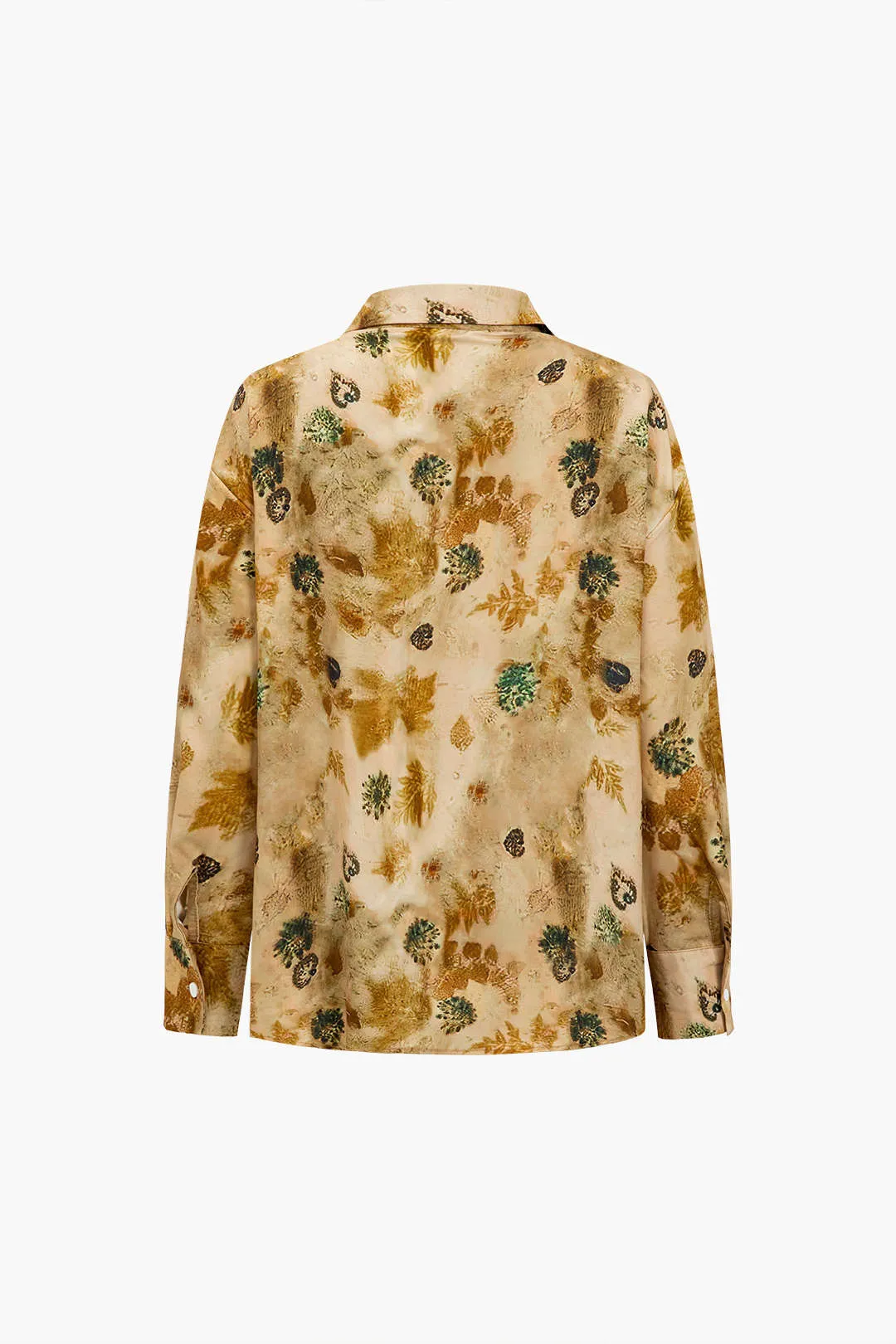 Sally - Unique Tie Dye Style Woman's Long Sleeve Shirt