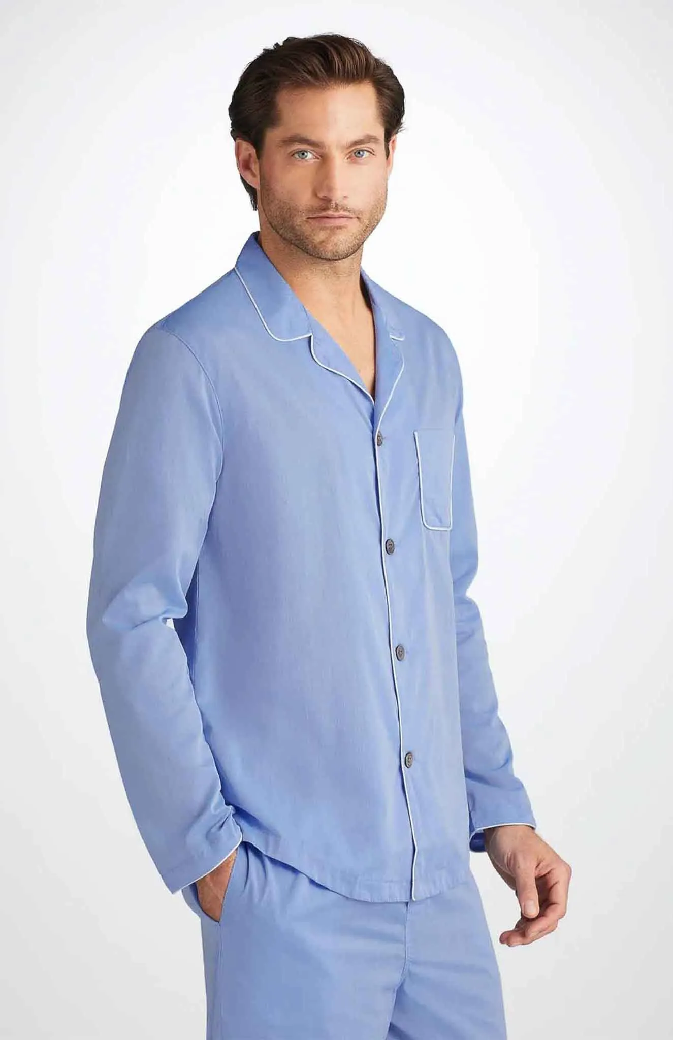 Sapphire Slumber | Blue Lounge Wear Set | 100% Cotton