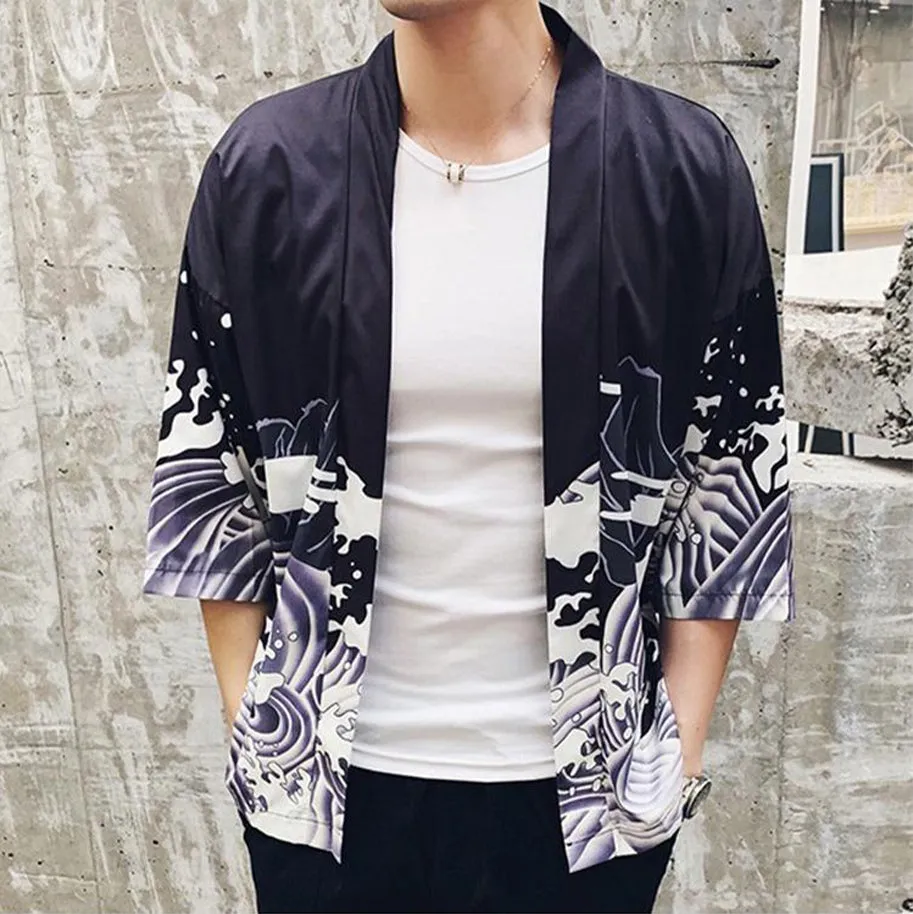 Sea Dragon Kimono Shirt