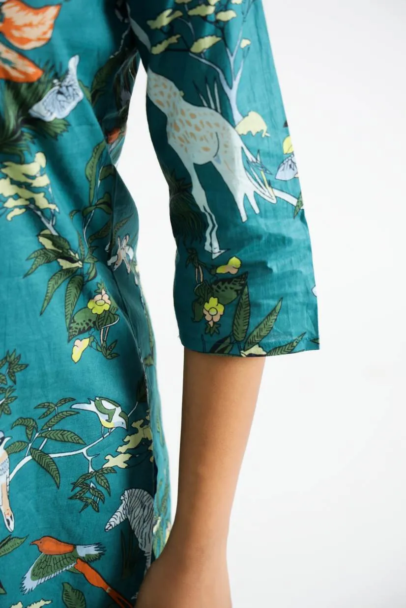 Sea Green Cotton Cord Set