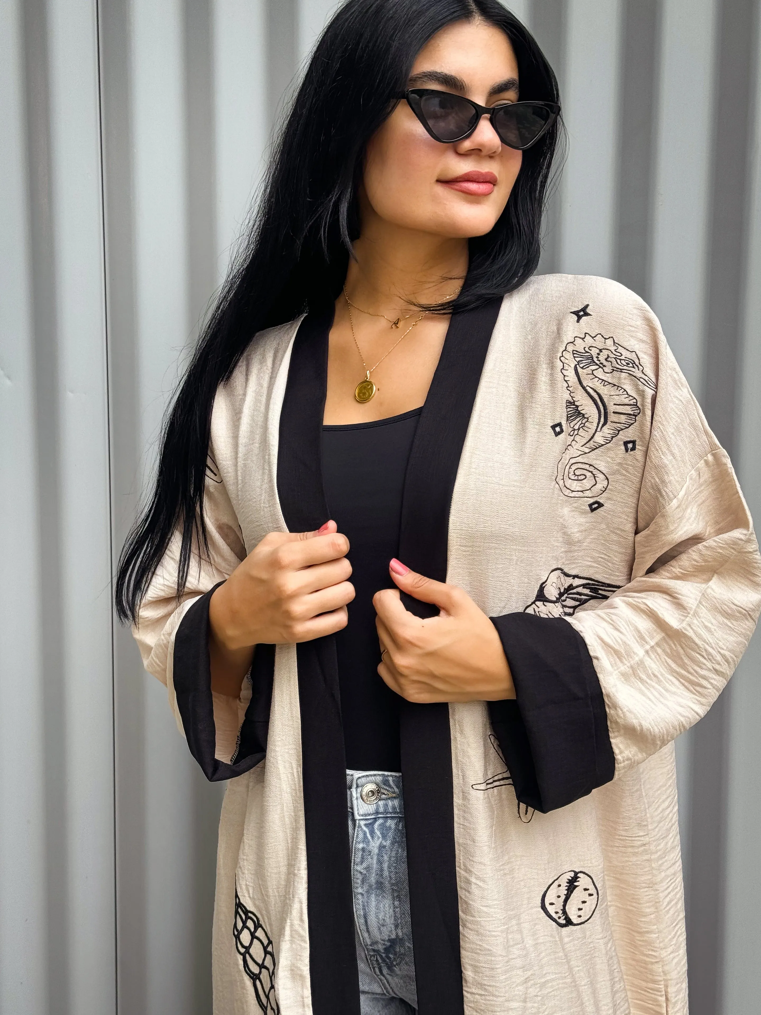 Seashell Kimono