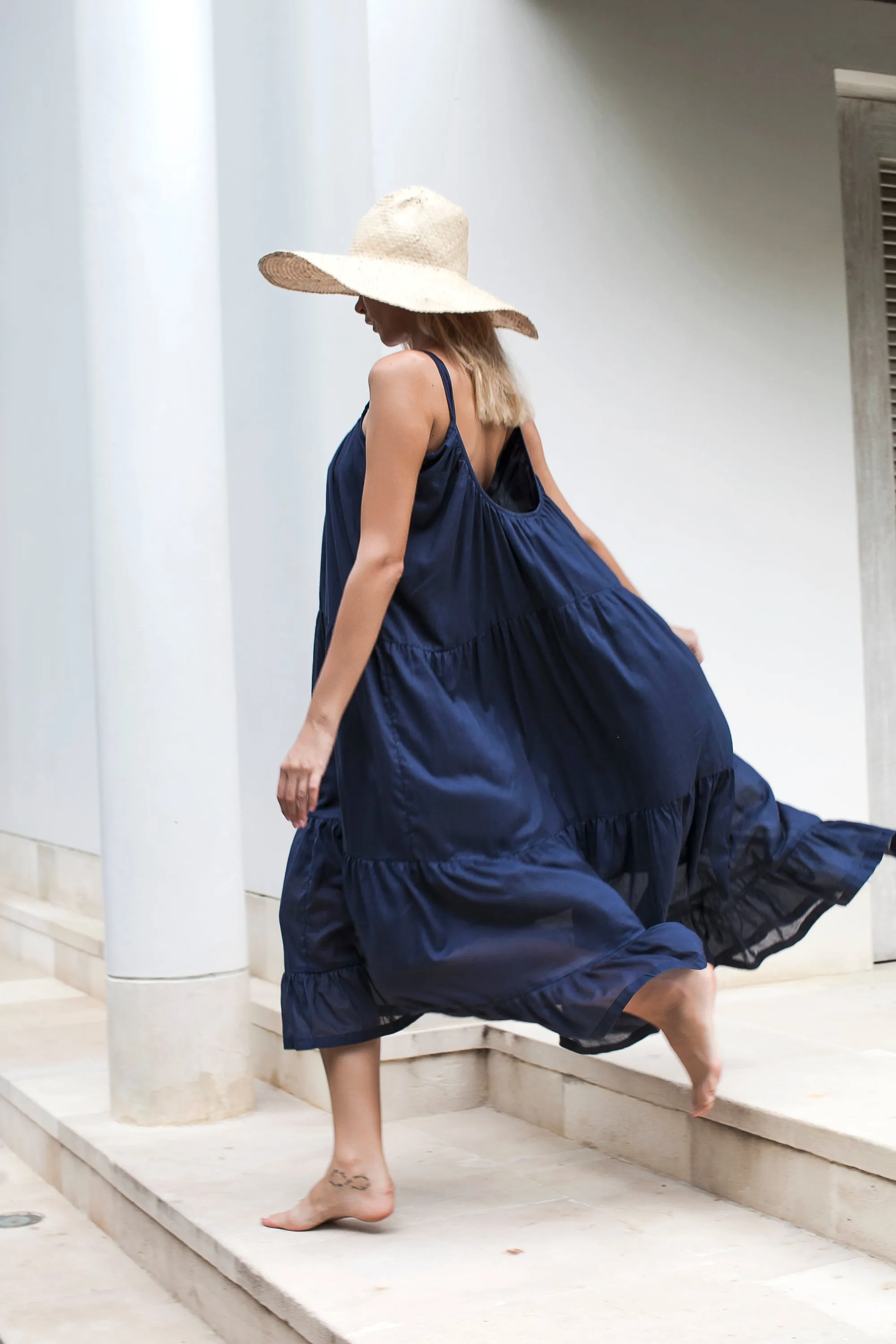 Seaside - Cotton Long Dress