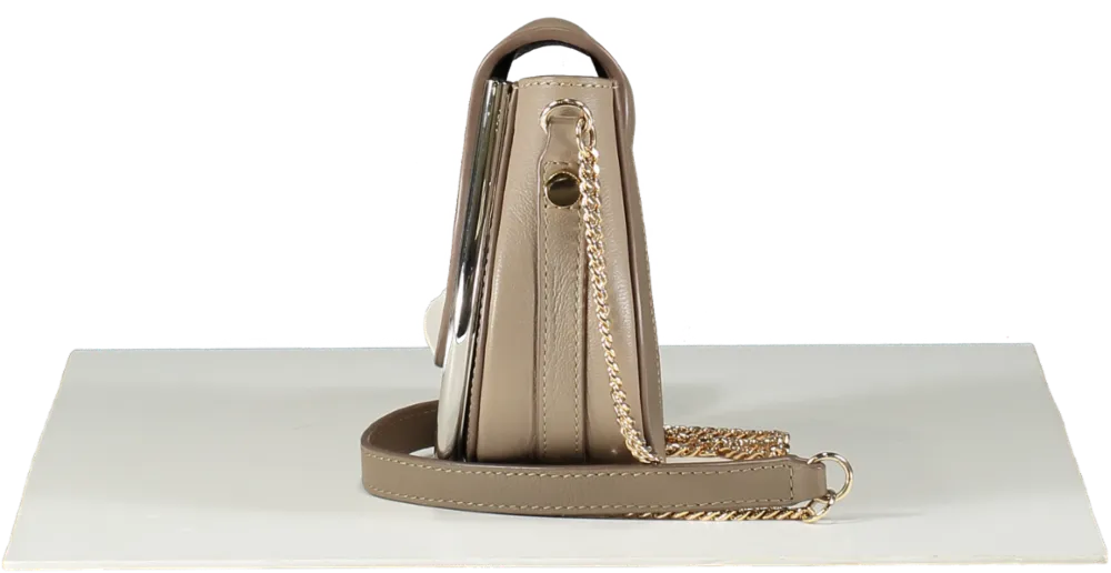 See by Chloé Beige Mara Evening Bag Motty Grey