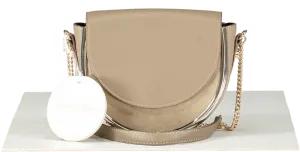 See by Chloé Beige Mara Evening Bag Motty Grey