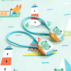 Set Sail Button Hair Ties (Pre-order)