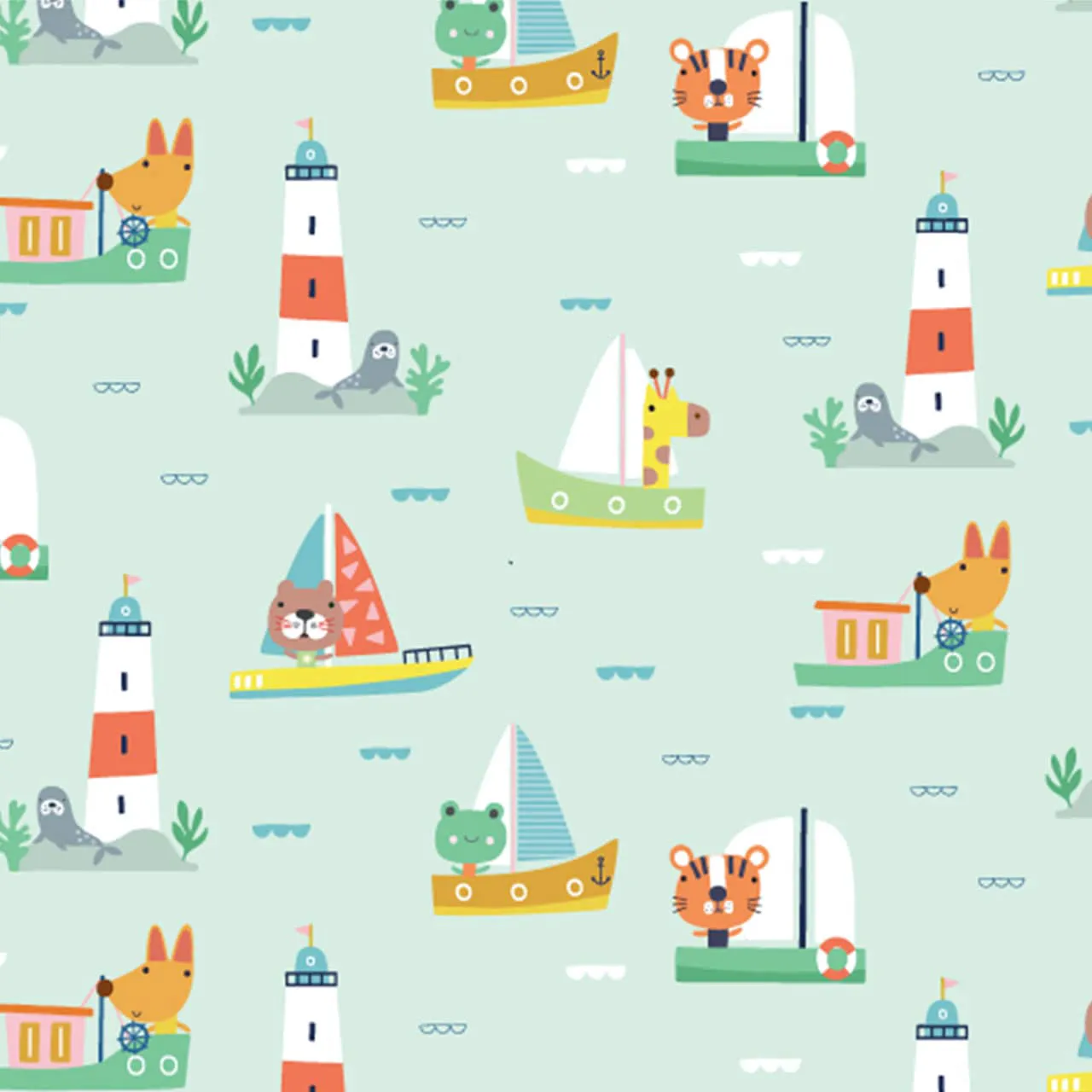 Set Sail Button Hair Ties (Pre-order)